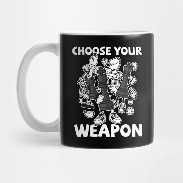 Chess - Choose Your Weapon by Kudostees